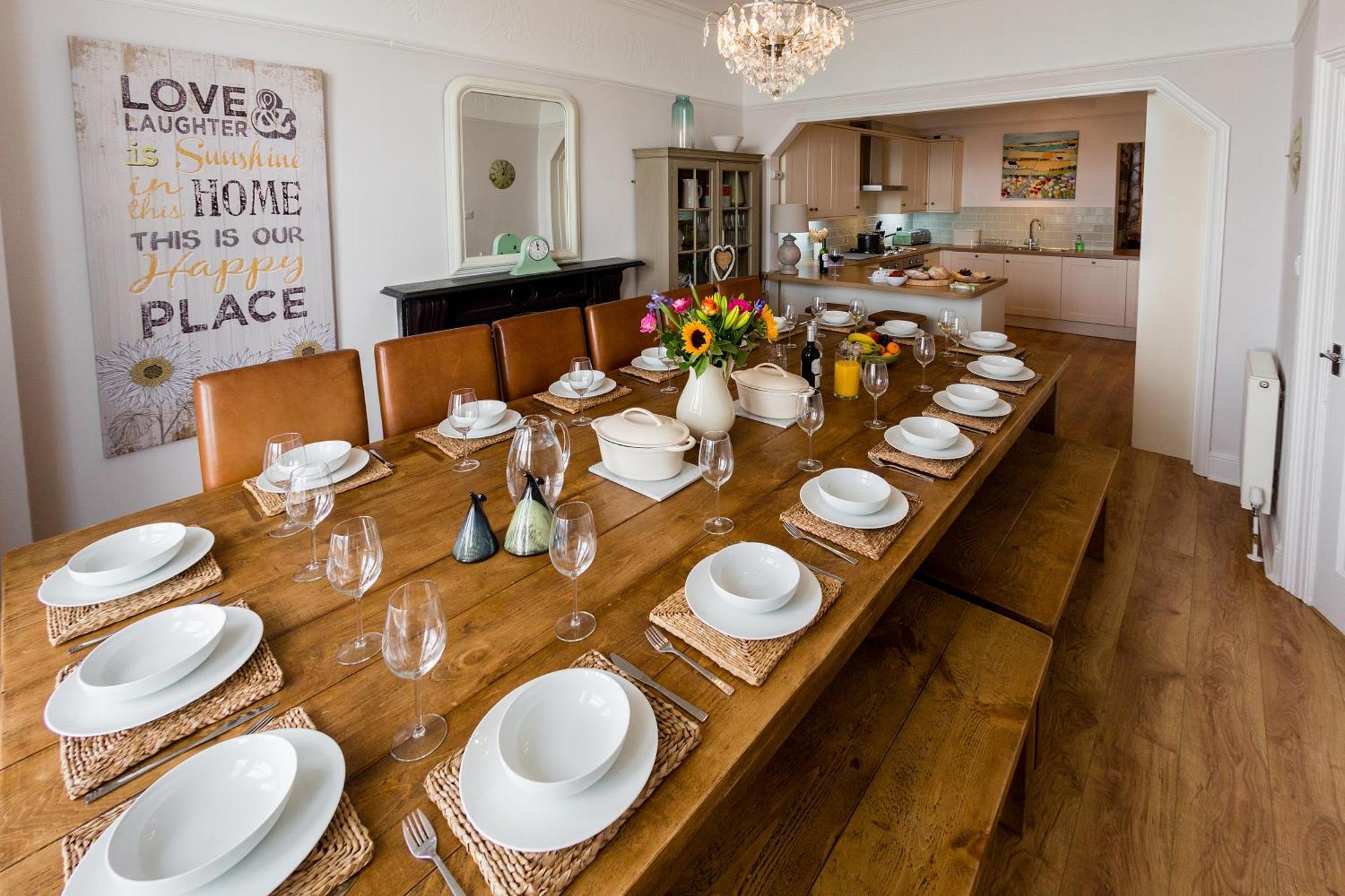 Bay View, Sleeps 18, 7 Bedrooms, 7 Bathrooms, Seafront,